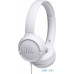 Навушники з мікрофоном JBL T500 White (JBLT500WHT) — інтернет магазин All-Ok. фото 1